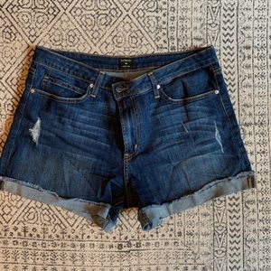 Just Black denim shorts